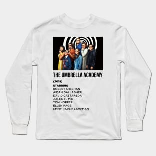 THE UMBRELLA ACADEMY CAST Long Sleeve T-Shirt